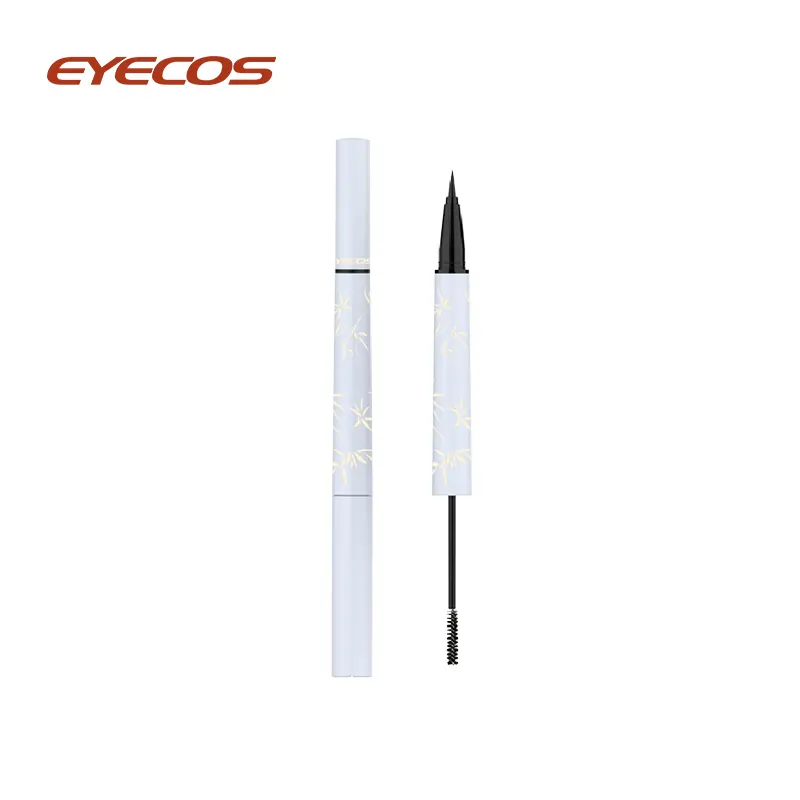 2-in-1 langhoudende vloeibare eyeliner-pen en mascara